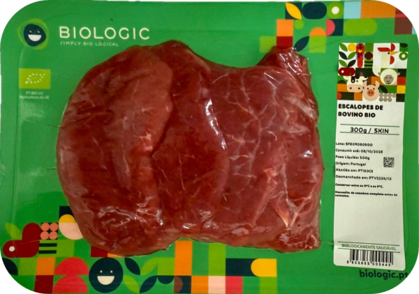 BEEF ESCALOPES BIO – SKIN - FRESH - 300 G