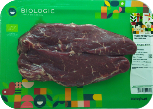 ENTRECOTE/COSTELETA DE BOVINO BIO - SKIN - FRESCO - 300 G