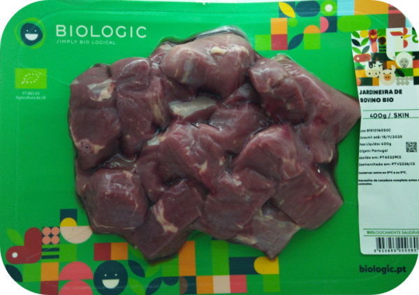 JARDINEIRA DE BOVINO BIO - SKIN - FRESCO - 400 G