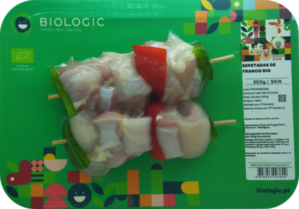ESPETADAS DE FRANGO BIO - SKIN - FRESCO - 300 G